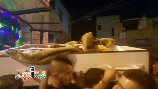  ام الفحم: المئات في تشييع جثمان المرحوم محمد رأفت سعادة ضحية حادثة إطلاق النار